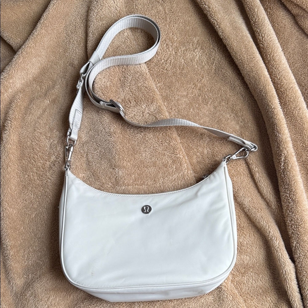 lululemon athletica Cream Crossbody Bag